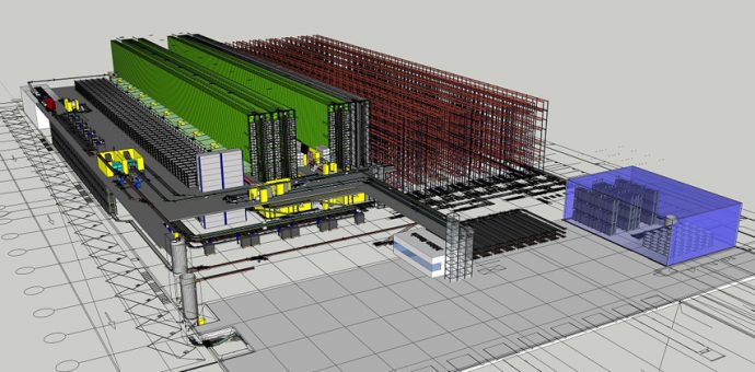 SSI Schaefer construye almacén HEFAME Valencia