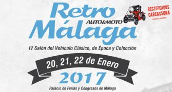 Rectificados Carcassona ya prepara el Salón Retro Auto&Moto de Málaga