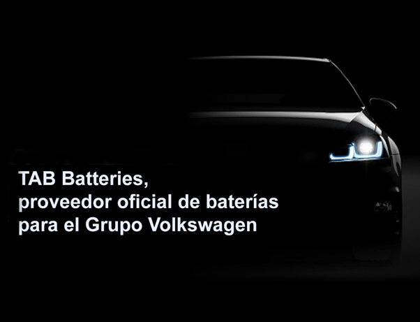 TAB Batteries nuevo proveedor de primer equipo Grupo Volkswagen