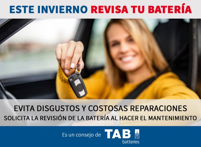 TAB Spain aconseja revisión invernal de la batería