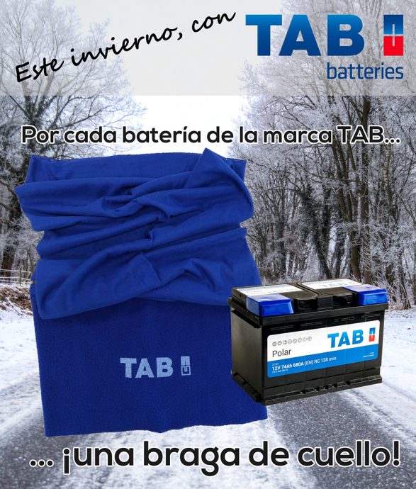 TAB Spain braga de cuello campaña invierno 2018