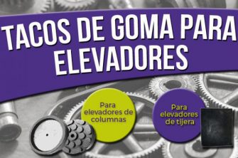 Los tacos para elevadores de Leonet Servis, con homologación de ASER y SERCA