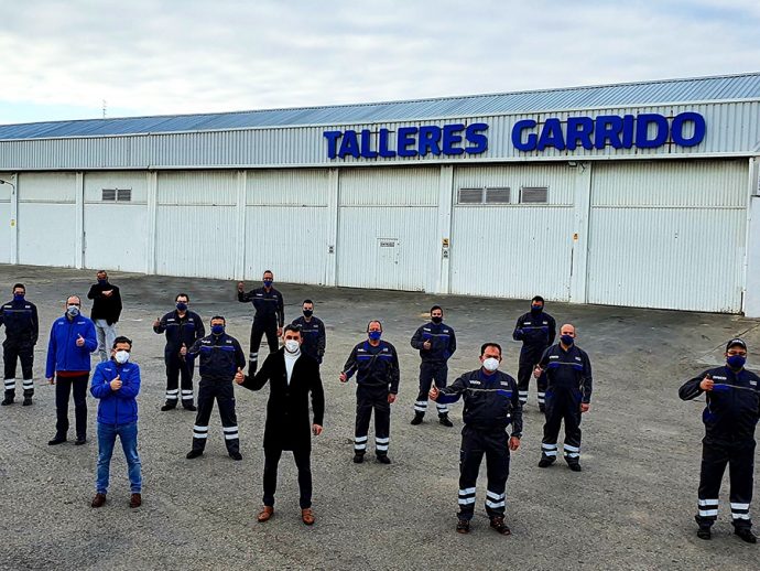 Talleres Garrido medalla de plata en Iveco Service Challenge 2020