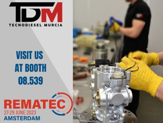 Tecnodiesel Murcia participa en Rematec Ámsterdam 2023