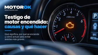 Testigo de motor encendido: causas y qué hacer
