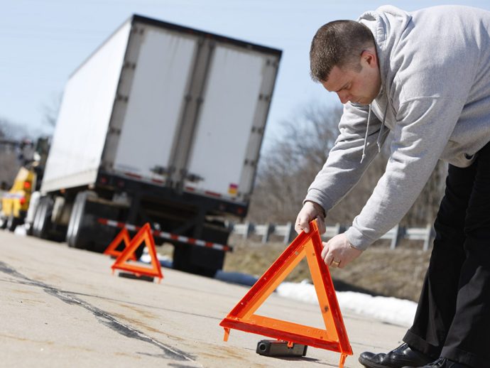 Tráfico permitirá finalmente las reparaciones en carretera de los vehículos pesados