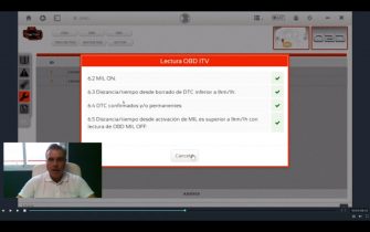Así funciona la opción pre-ITV del sistema OBD en las máquinas Berton