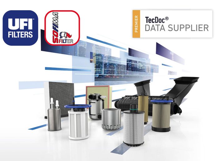 UFI Filters y Sofima Filter logran certificación Premier Data Supplier en TecDoc