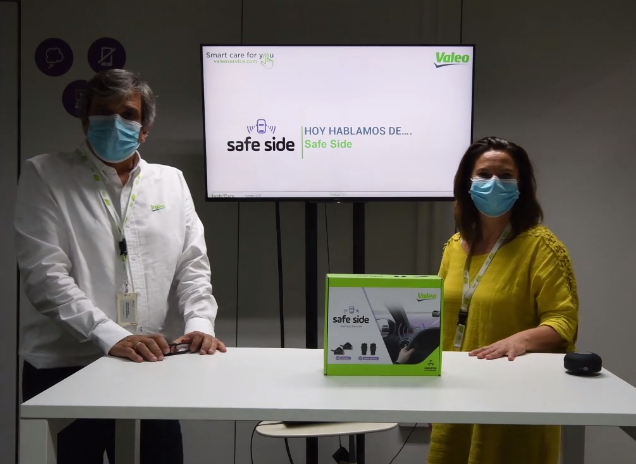 Valeo presentación detector de ángulo muerto Safe Side