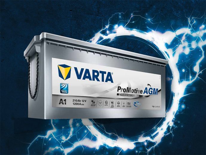 Varta ProMotive AGM baterías para vehículo industrial