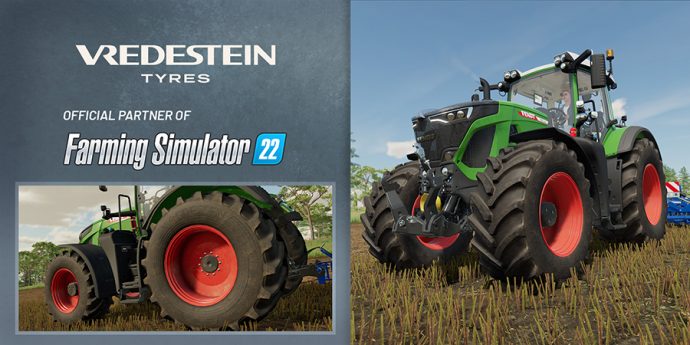 Vredestein Tyres partnership Farming Simulator 22