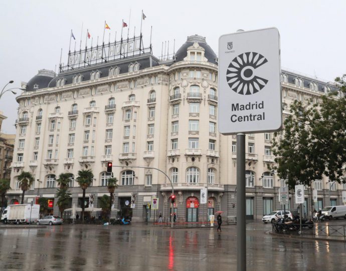 vuelven las multas en la almendra central de Madrid