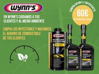 Ahorra combustible y obtén hasta 60€ de gasolina con Wynn’s
