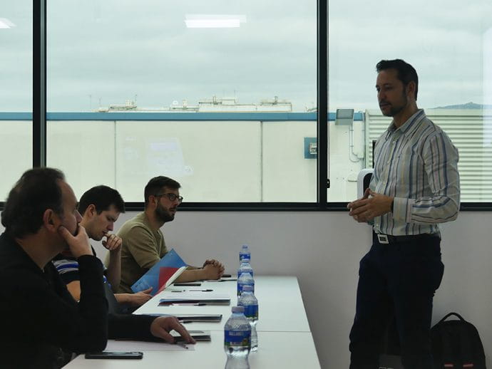 Xavi Bosch presentación programa de gestión de talleres CAR