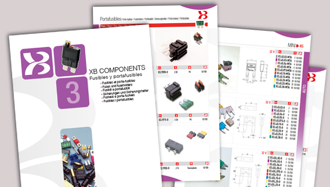 XB Components actualiza catálogo fusibles portafusibles