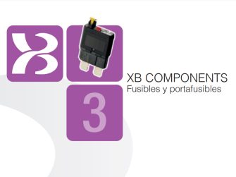 XB Components renueva su catálogo XB3 de fusibles y portafusibles