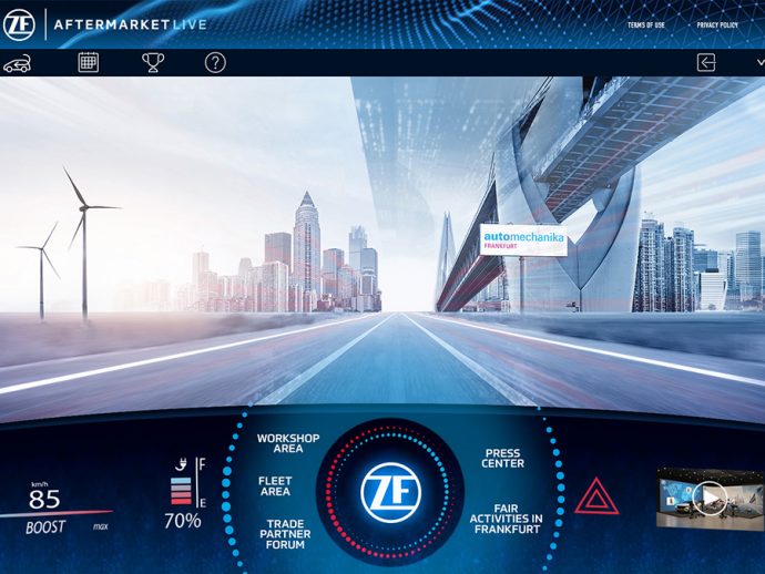 ZF Aftermarket Live participación en Automechanika Frankfurt 2021