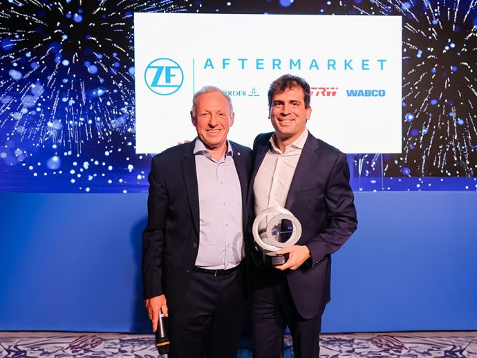 ZF Aftermarket Proveedor del Año 2023 por Groupauto International GAI